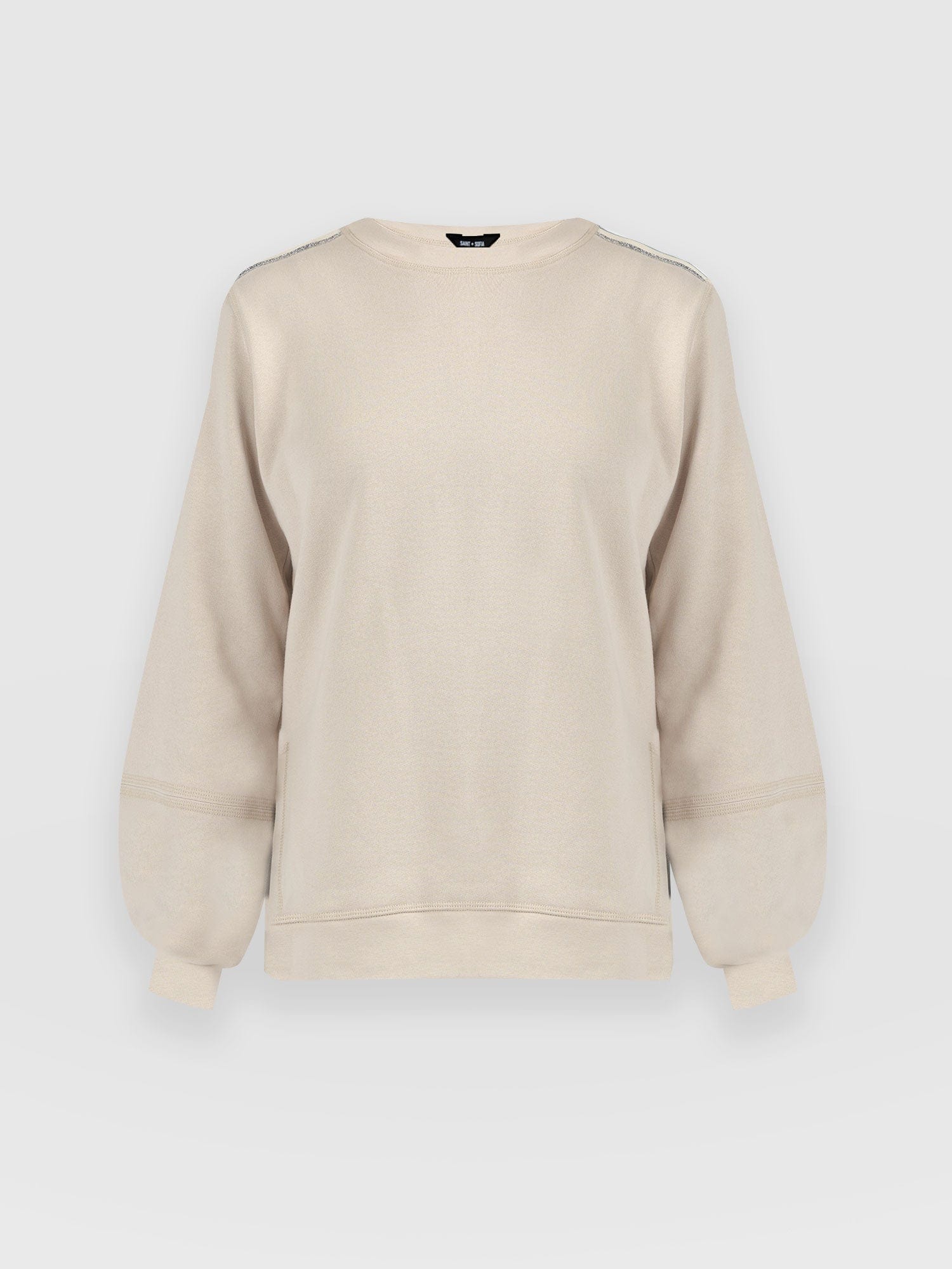 Runway Sweater Light Beige - Women's Sweaters | Saint + Sofia® UK